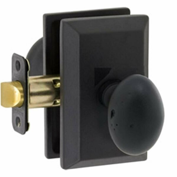 Delaney Designer Sorrento Series Privacy Door Knob Set With Square Backplate 682309S